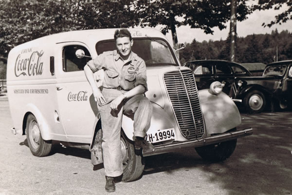 Coca‑Cola Lieferant 1949