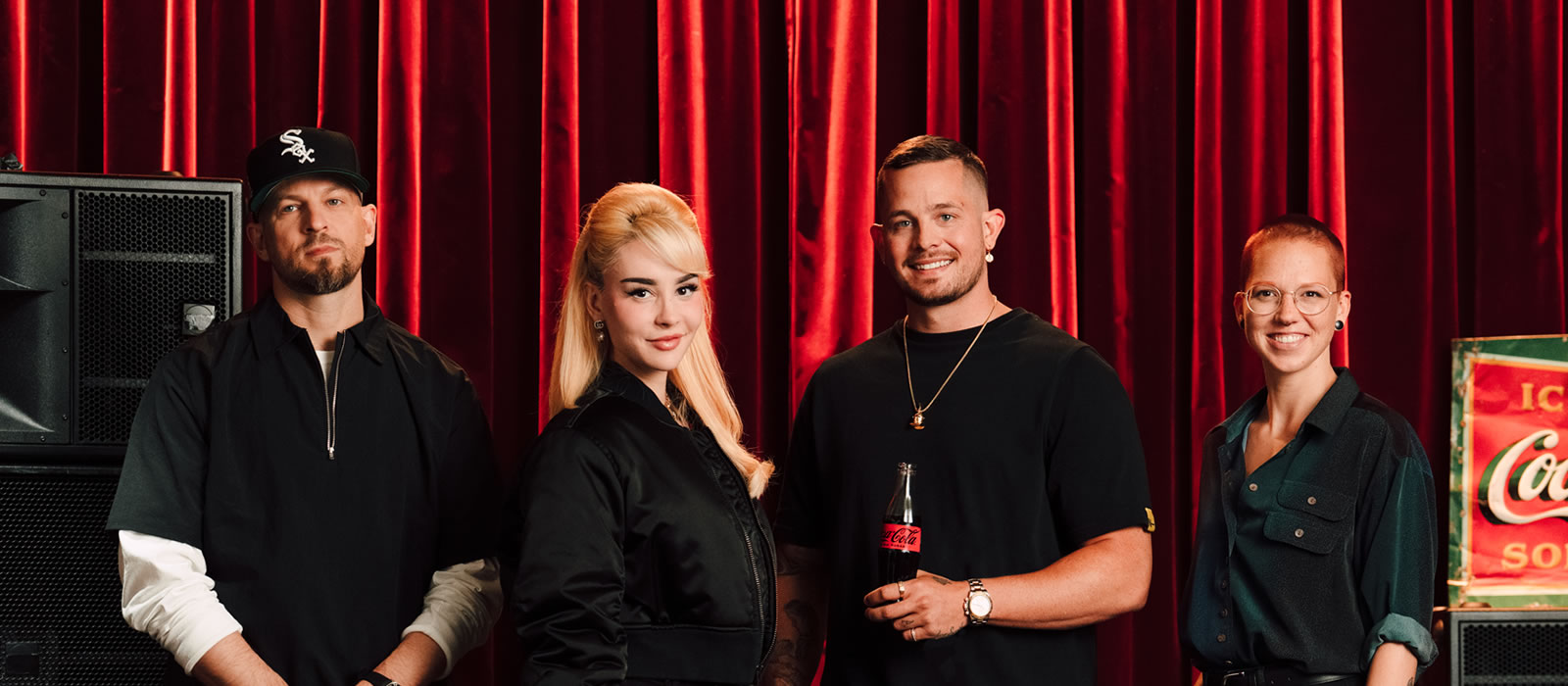 Das Coaching Team des CokeSTUDIO Soundcheck 2022