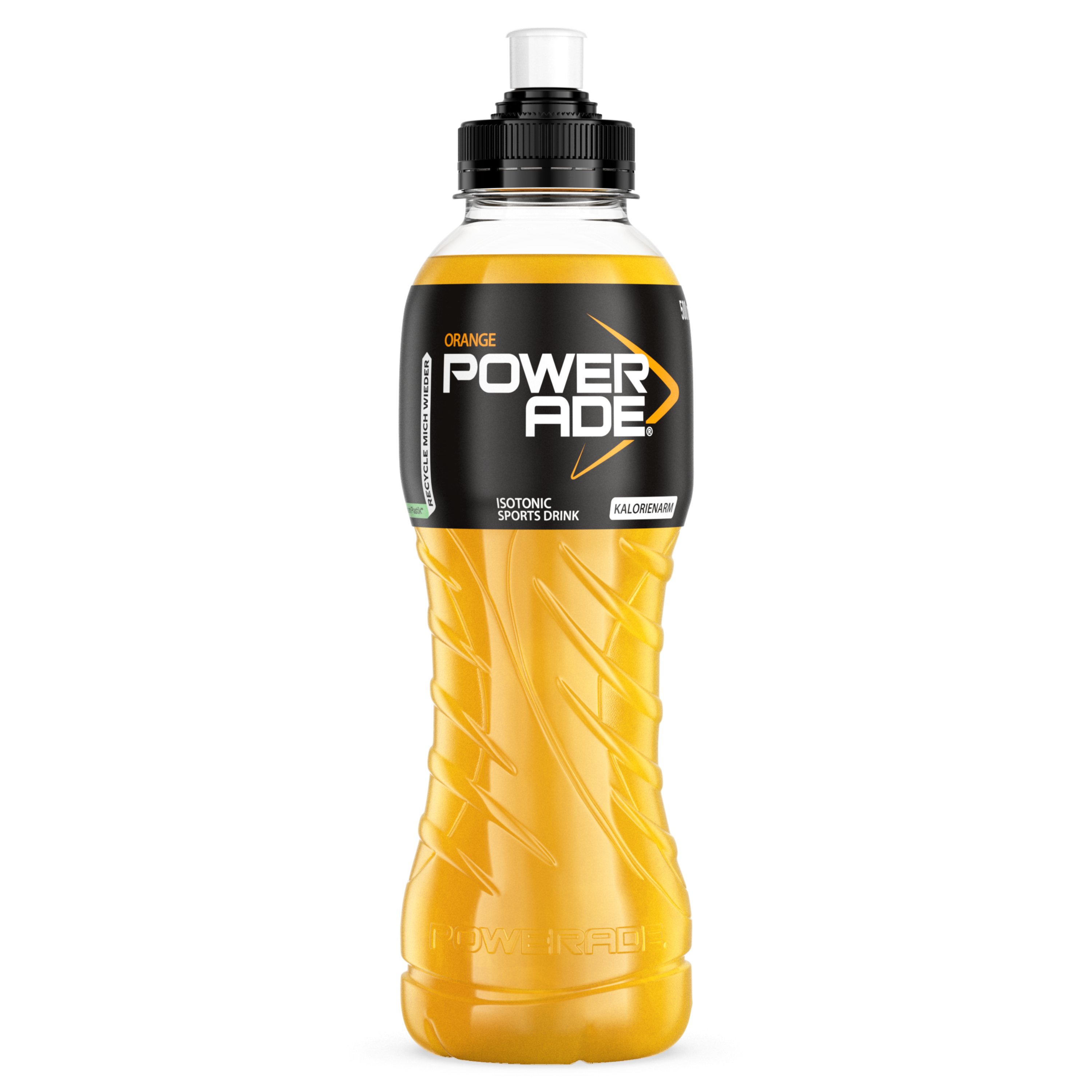 E Bottel Powerade orange Drinke