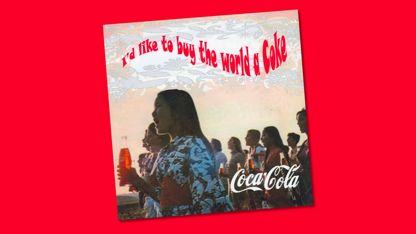 Cover von "I'd like to buy the world a Coke"