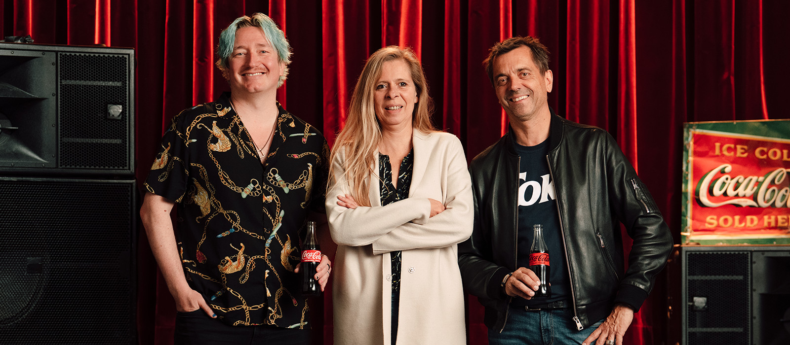trois personnes membres du jury