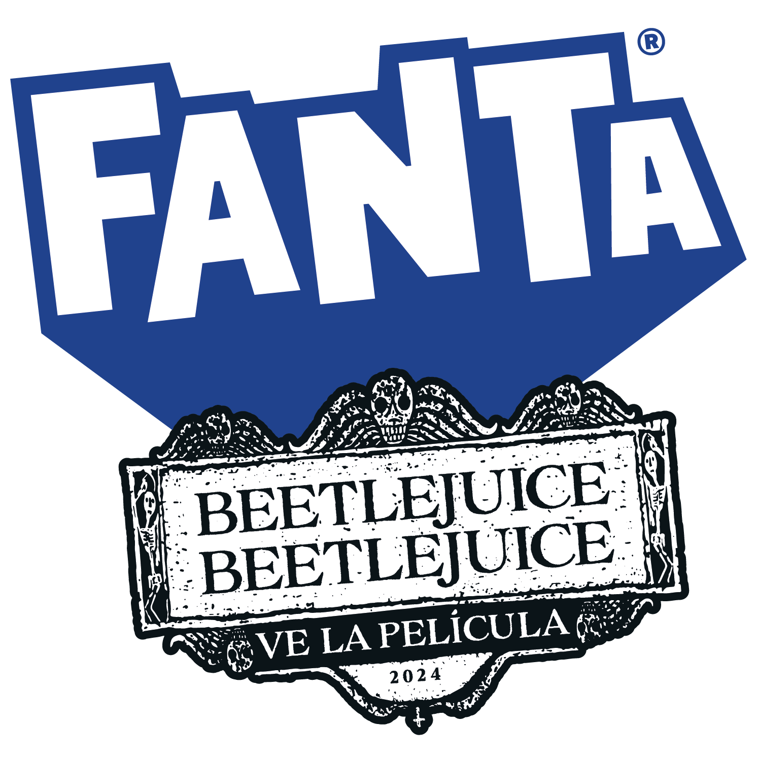 Súbete al tren del más allá con Fanta Beetlejuice
