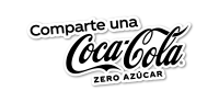 Sello Comparte una Coca-Cola Zero Azúcar