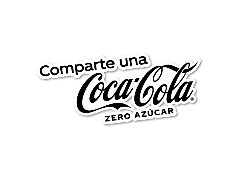 Sello Comparte una Coca-Cola Zero Azúcar