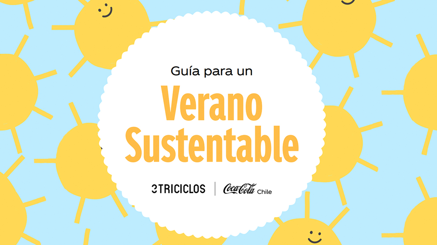 Imagen de promoción con dibujos de varios soles y texto dentro de un forma oval blanca.