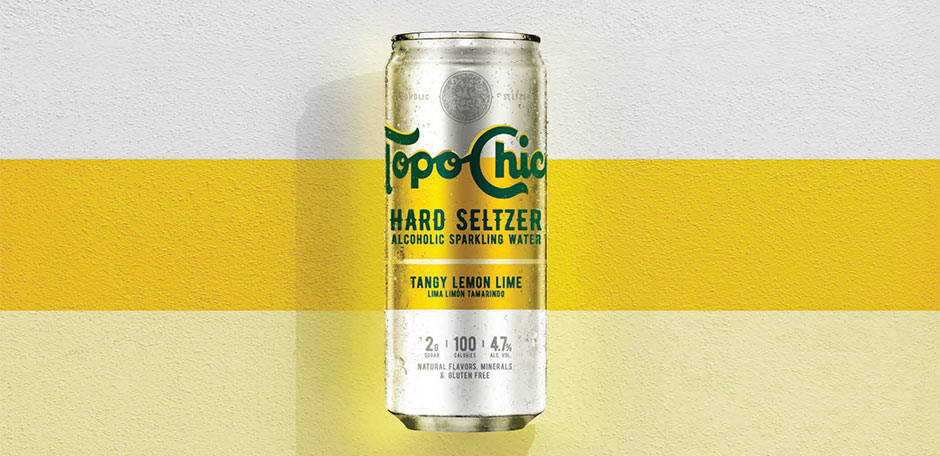 Lata de Topo Chico Hard Seltzer