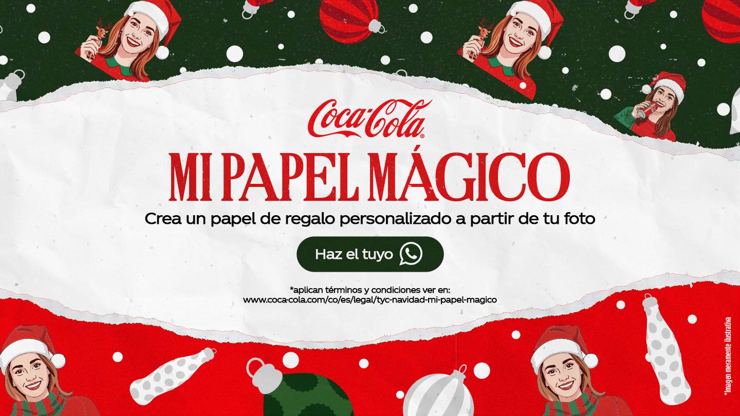 Botella de Quatro junto a un paquete de Rizadas sobre un fondo amarillo y violeta