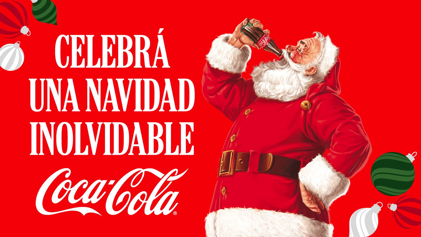 Celebrá una navidad involvidable con Coca-Cola. Hace click acá para ver el video.