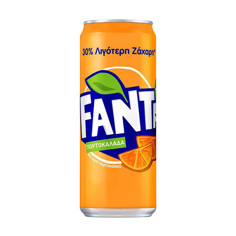Κουτάκι Fanta Πορτοκαλάδα