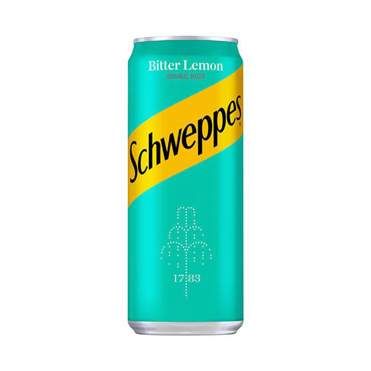 Κουτάκι Schweppes Bitter Lemon