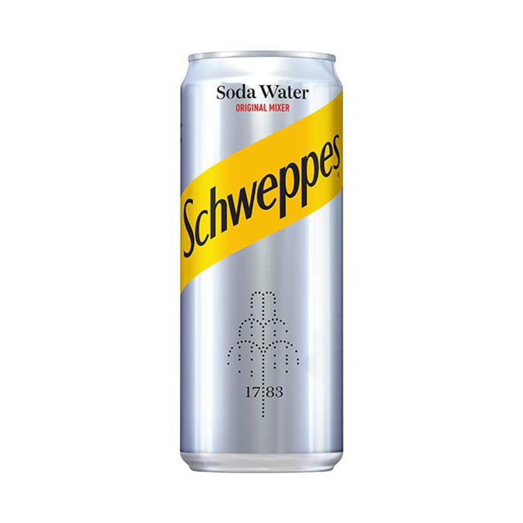 Κουτάκι Schweppes Soda Water