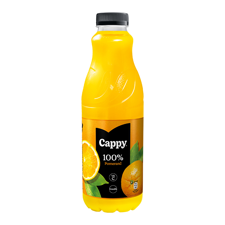 Cappy Pomeranč 100% PET Lahev