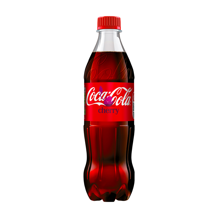 Plastová láhev Coca-Cola Cherry