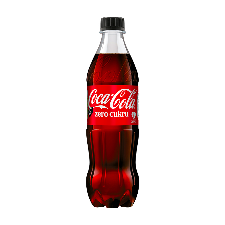 Coca-Cola ZERO Sugar, bez cukru, PET lahev