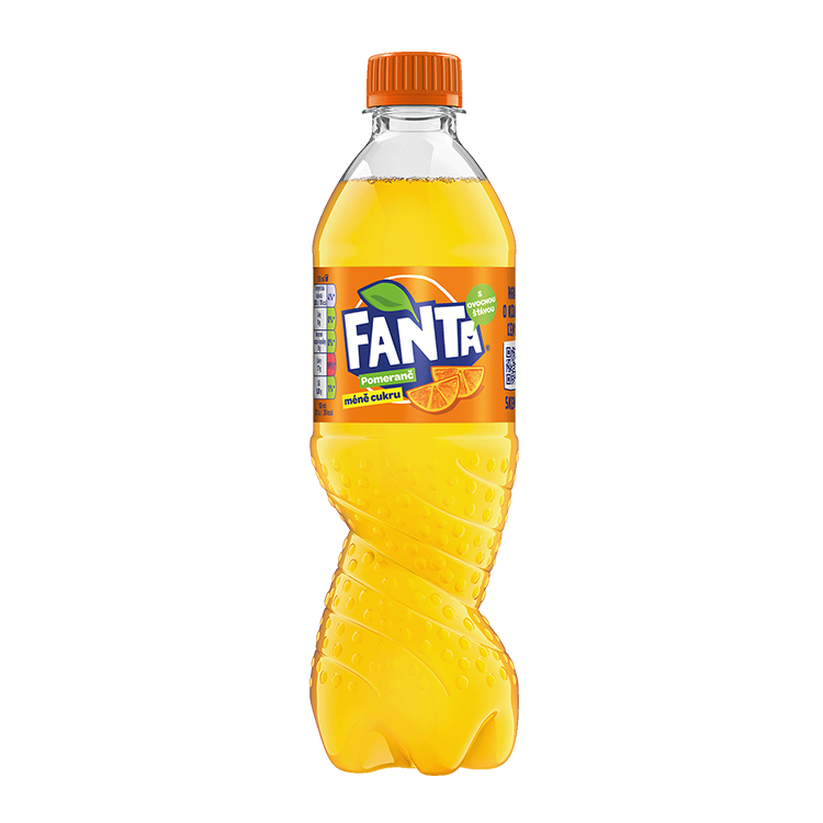 Fanta Pomeranč PET lahev
