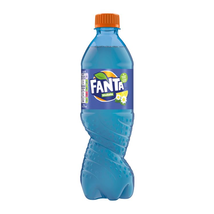 Fanta Shokata, citrón a bezový květ, PET lahev