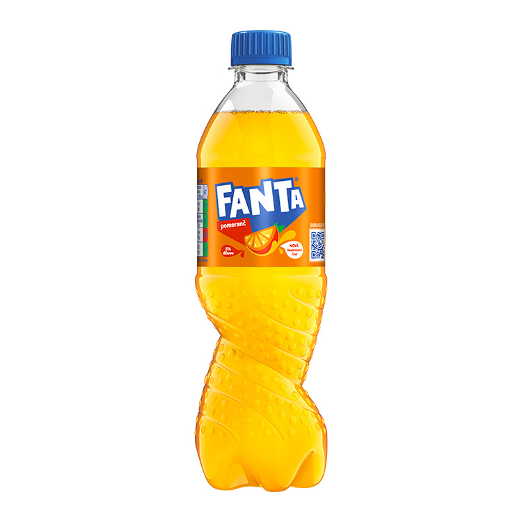 Fanta Pomeranč PET lahev