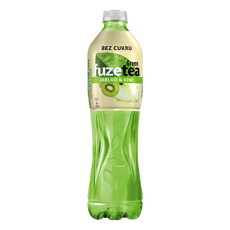 FUZETEA Zelený Čaj Jablko a Kiwi PET lahev