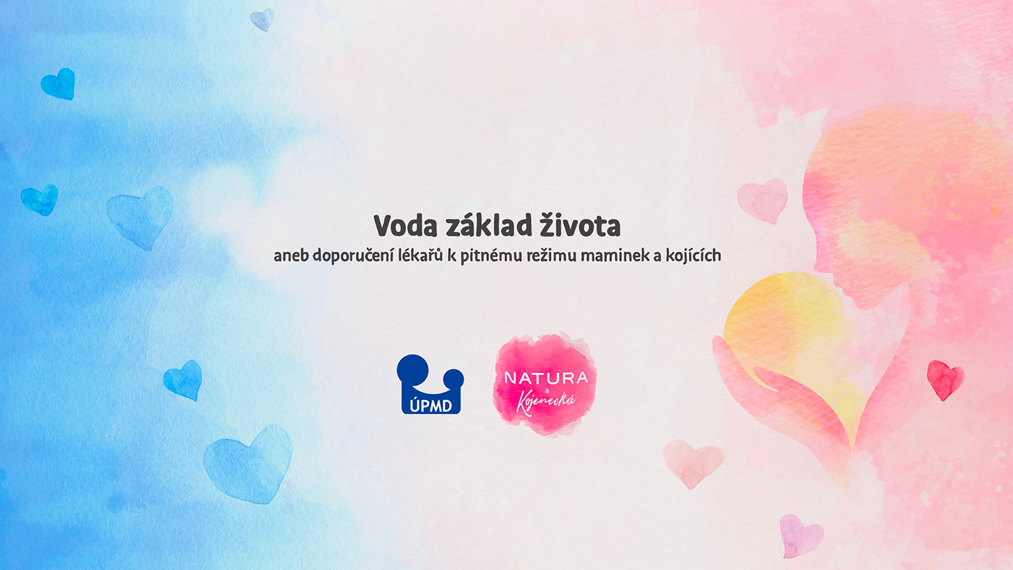 Natura banner Voda základ života aneb doporučení lékařů k pitnému režimu maminek a kojících