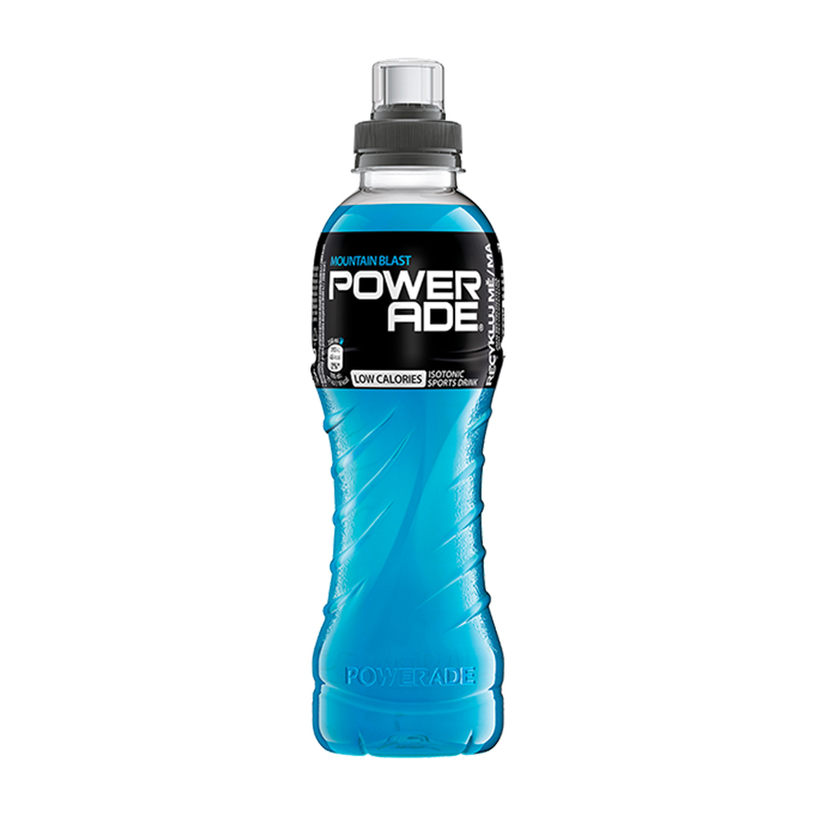 Powerade Mountain Blast sportovní izotonický nápoj PET lahev