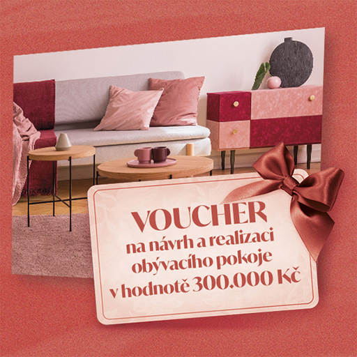 Voucher na návrh a realizaci obývacího pokoje
