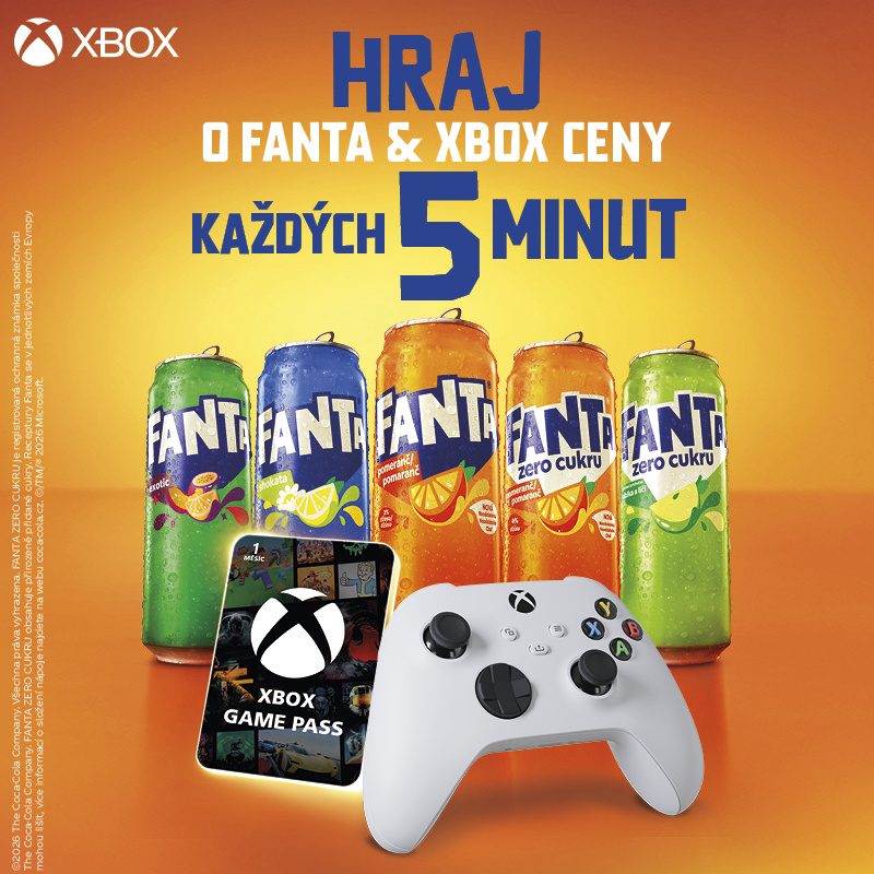 Fanta Xbox soutěž