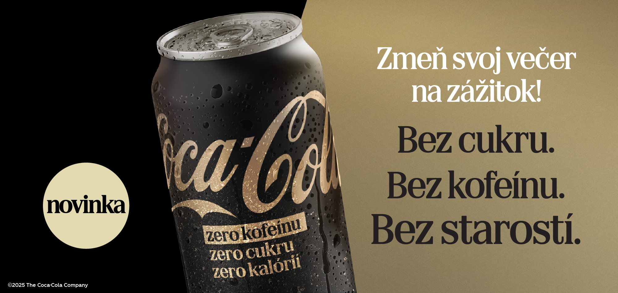 Plechovka Coca-Cola Zero Zero