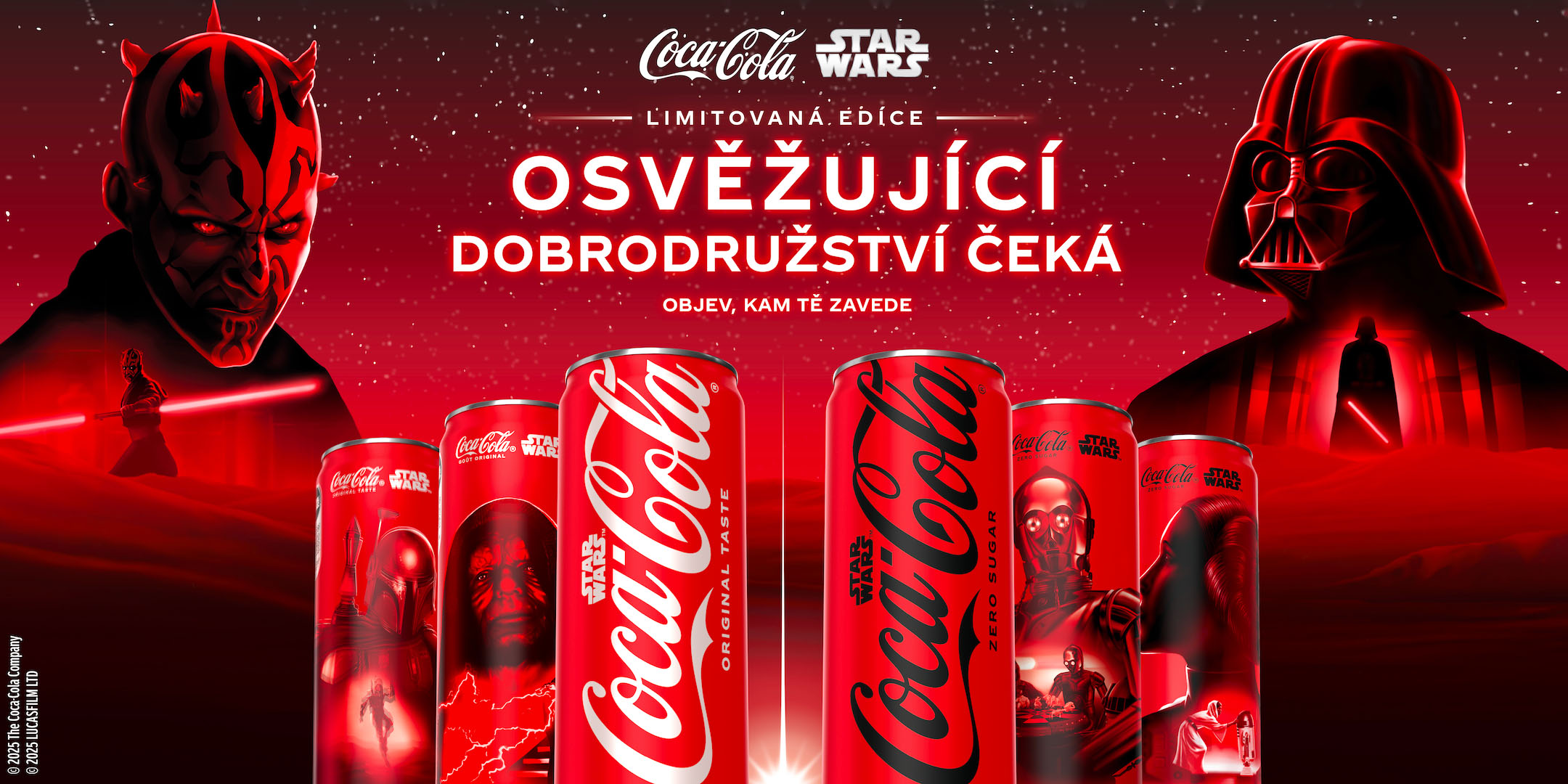 Mokřad Coca-Cola se stal domovem desítek druhů ptáků a naučnou stezku doplnil umělecký mural Coca-Cola a Star Wars přináší fanouškům limitovanou edici