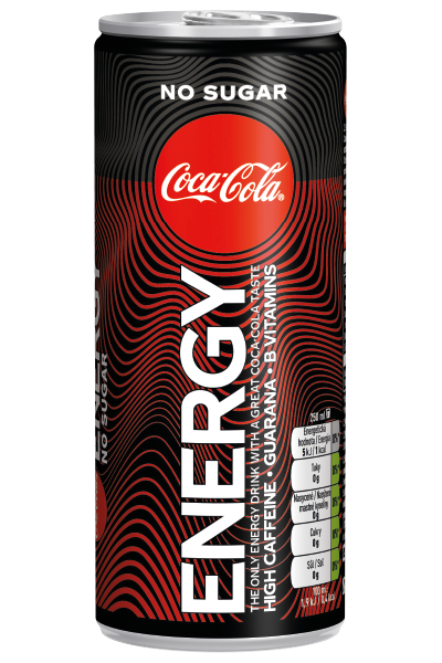Coca-Cola Energy Bez Cukru Plech
