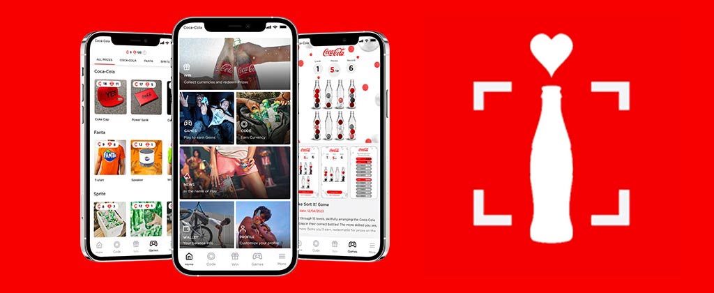 Coca-Cola App herunterladen und auf dem Laufenden bleiben