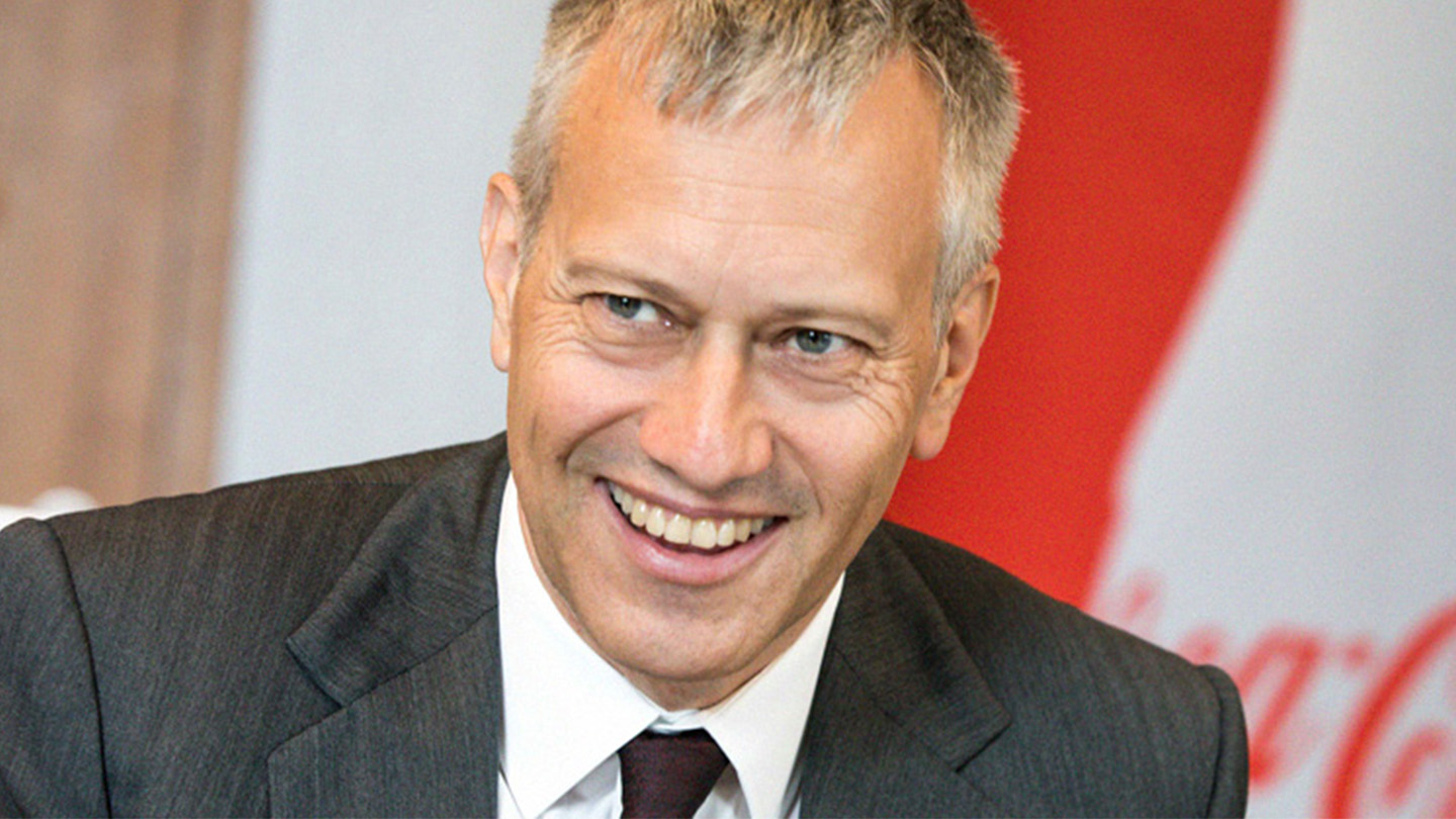 ames Quincey, Chairman und CEO der Coca-Cola Company