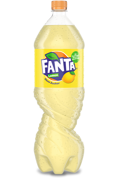 Produktabbildung - Fanta Lemon ohne Zucker
