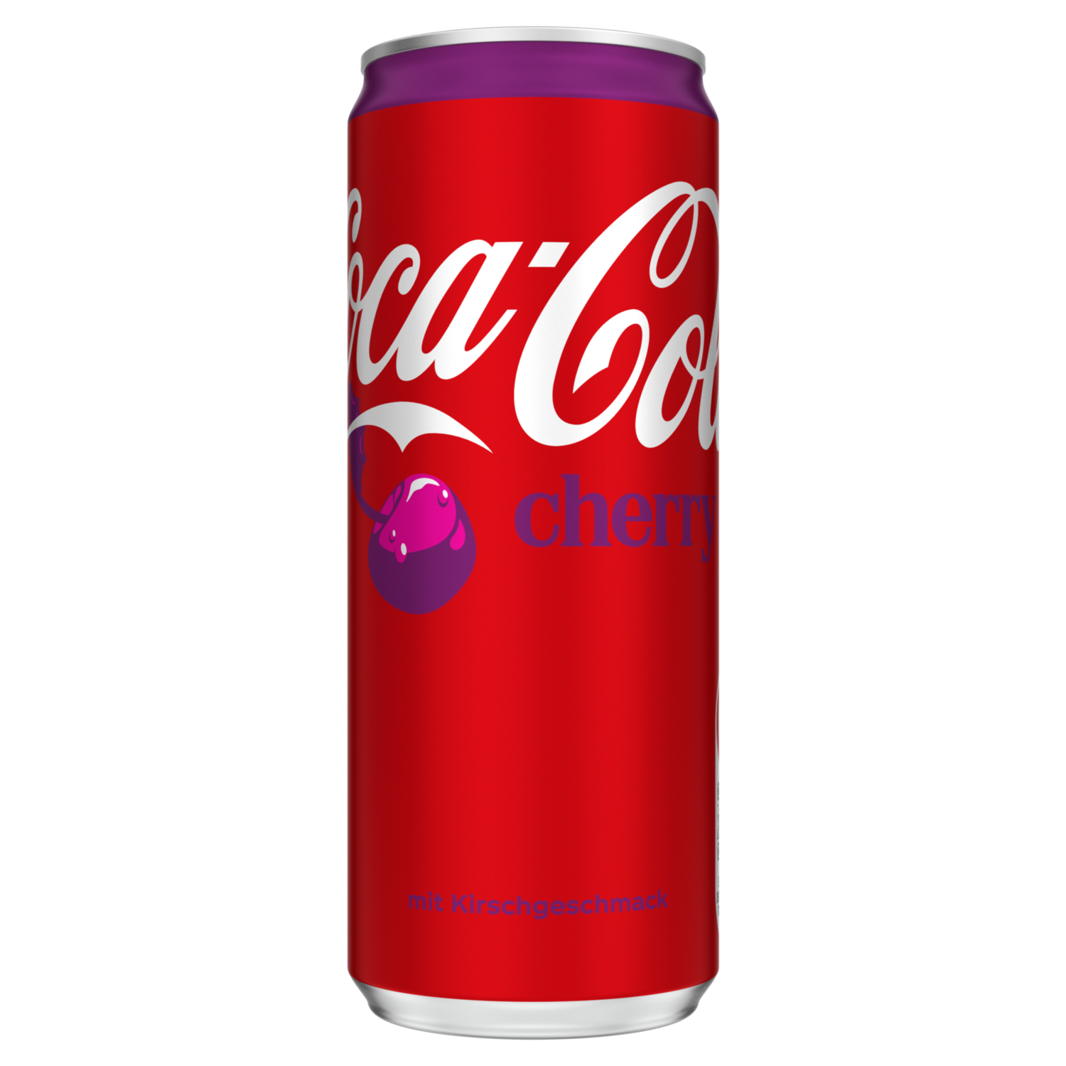 Eine Dose Coca-Cola Cherry