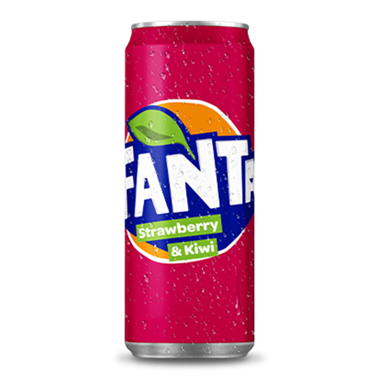 Produktabbildung - Fanta Strawberry & Kiwi
