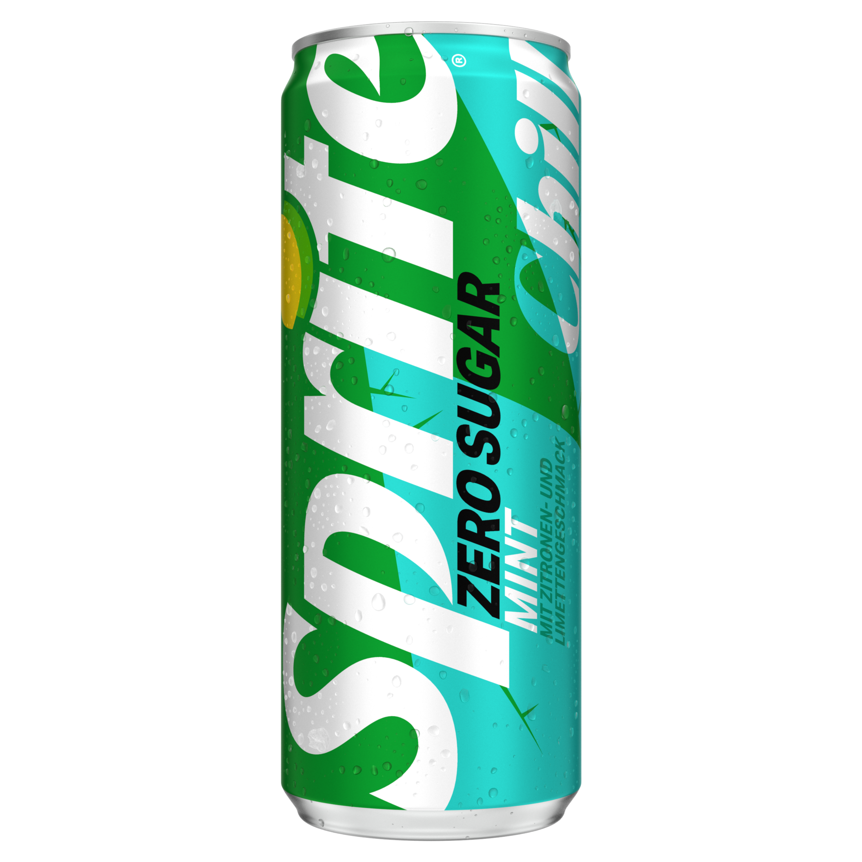 Eine Dose Sprite Zero Chill Mint