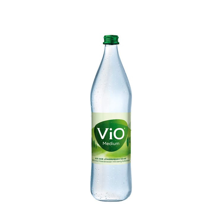 Eine Einliterflasche ViO Medium 