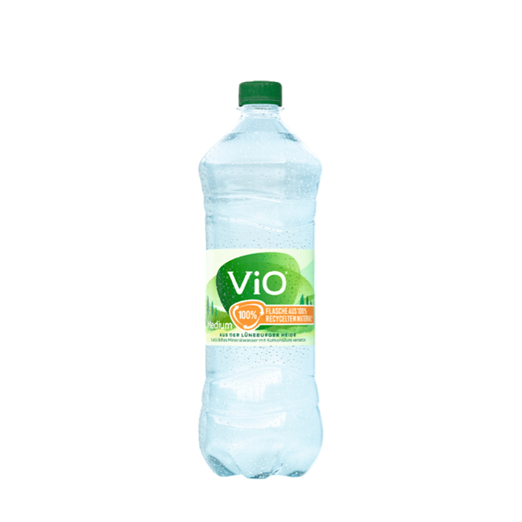Eine Einliter-Flasche ViO Medium