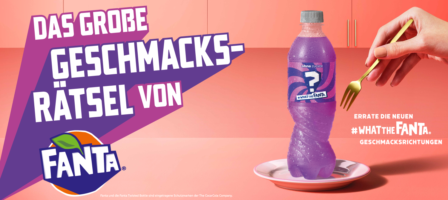 Illustration zum Gewinnspiel "Das große Geschmacksrätsel von Fanta"