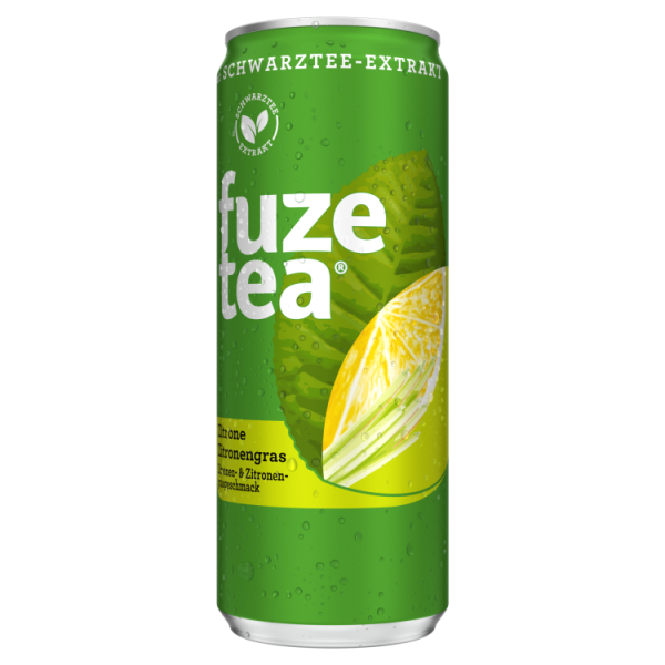 Eine Dose Fuze Tea Zitrone