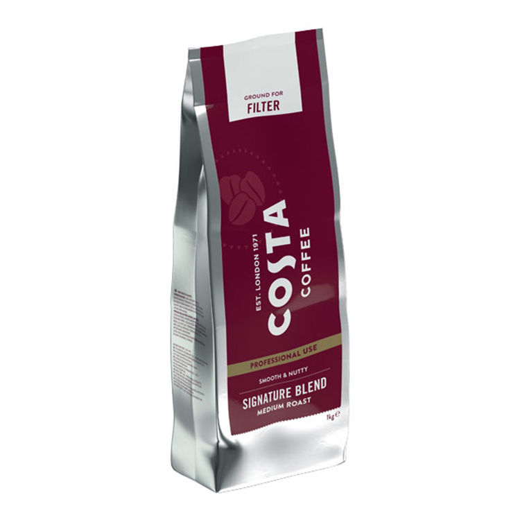 Eine Packung Kaffee Costa Coffee Premium Brewed Medium Roast