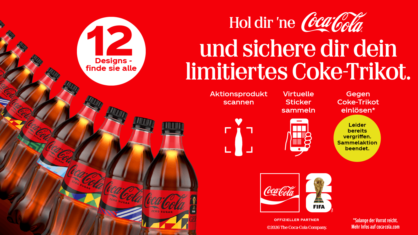 Coca-Cola FIFA World Cup 26 Flaschen