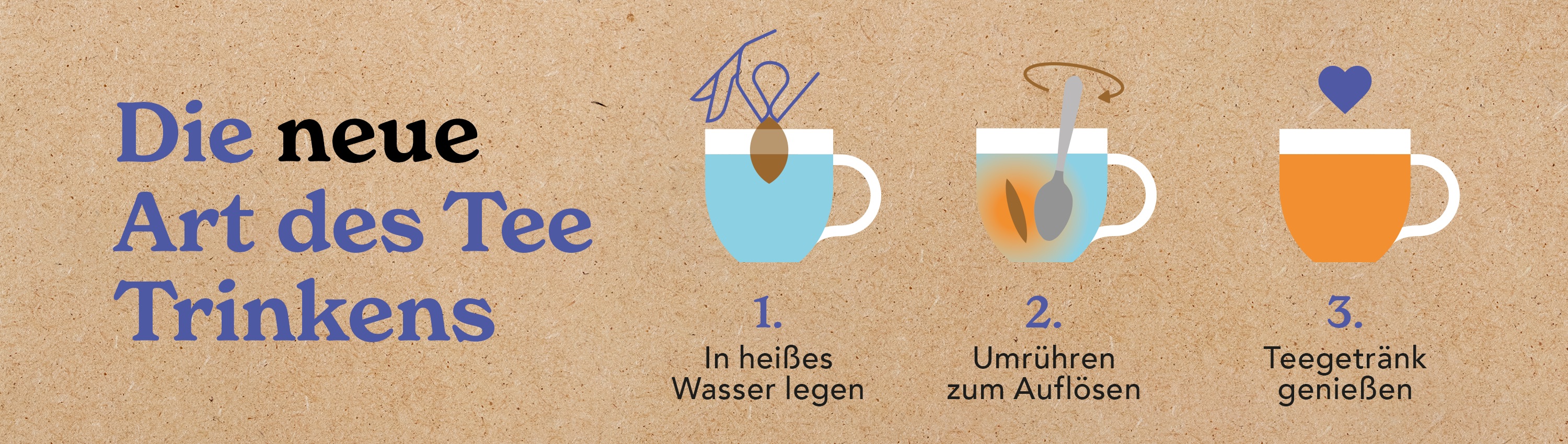 Die neue Art des Tee Trinkens