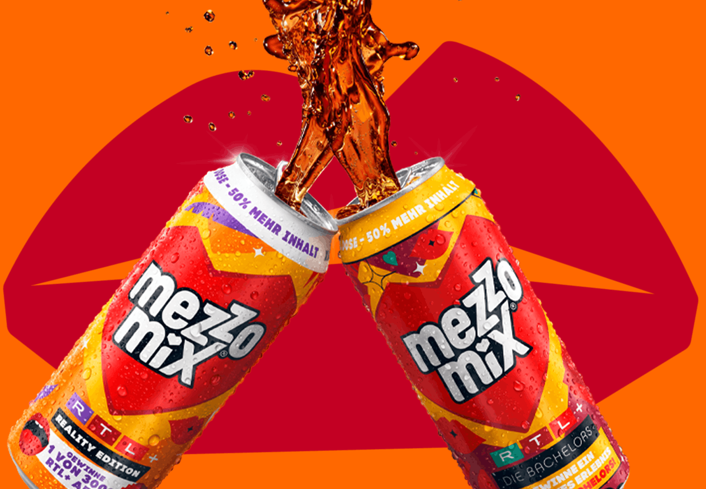 Zwei Mezzo Mix Dosen