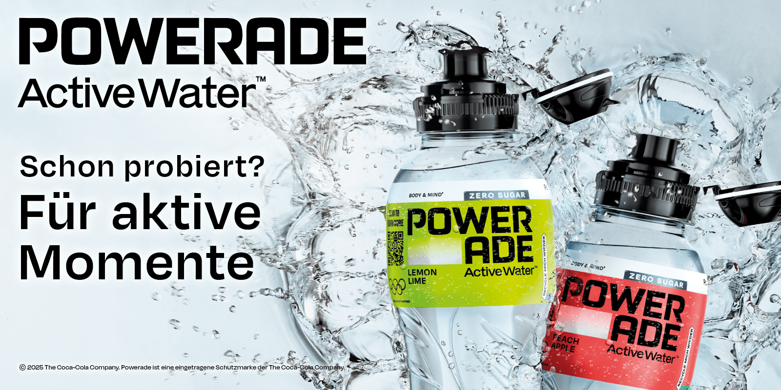 Active Water Flaschen