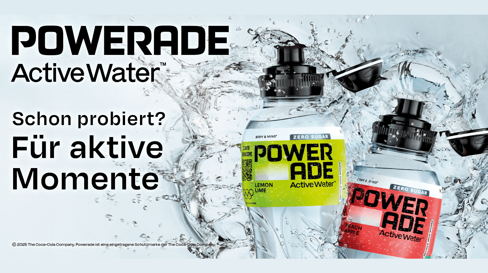 Active Water Flaschen