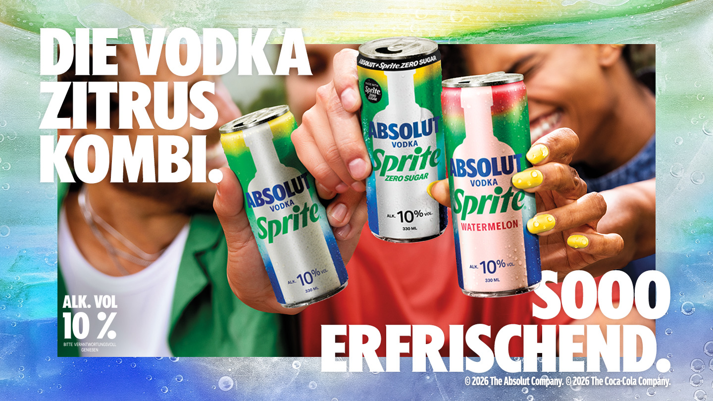 ABSOLUT Vodka Sprite | Coca-Cola Deutschland