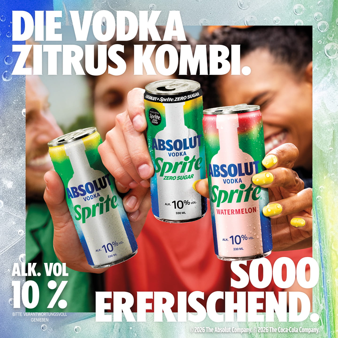 ABSOLUT Vodka Sprite | Coca-Cola Deutschland