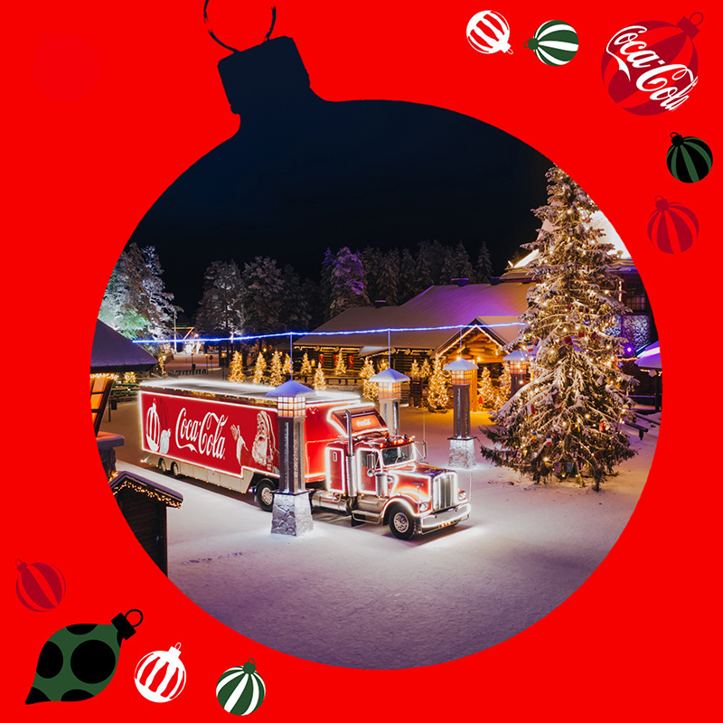 Was Hat Coca Cola Mit Weihnachten Zu Tun Die Festtage kommen | Magische Weihnachten | Coca-Cola