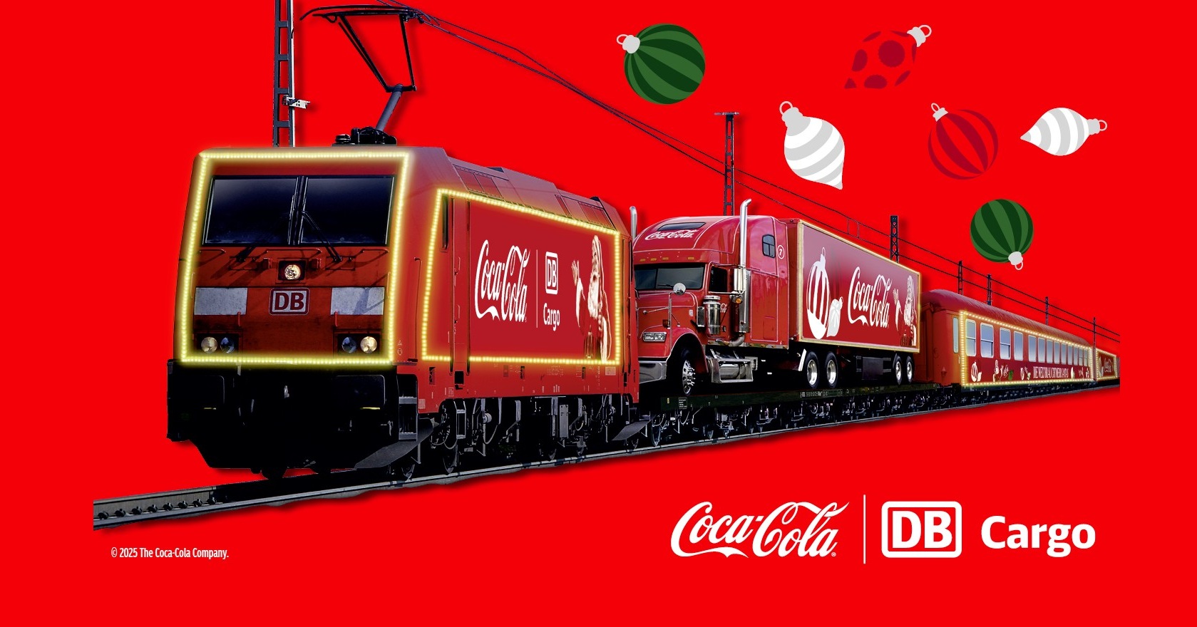 Coca‑Cola Weihnachtszug