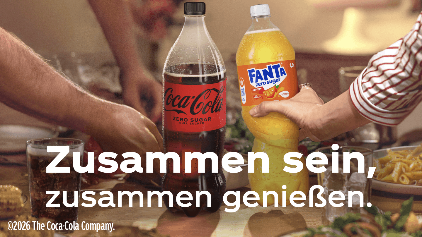 Zusammen sein, zusammen genießen.